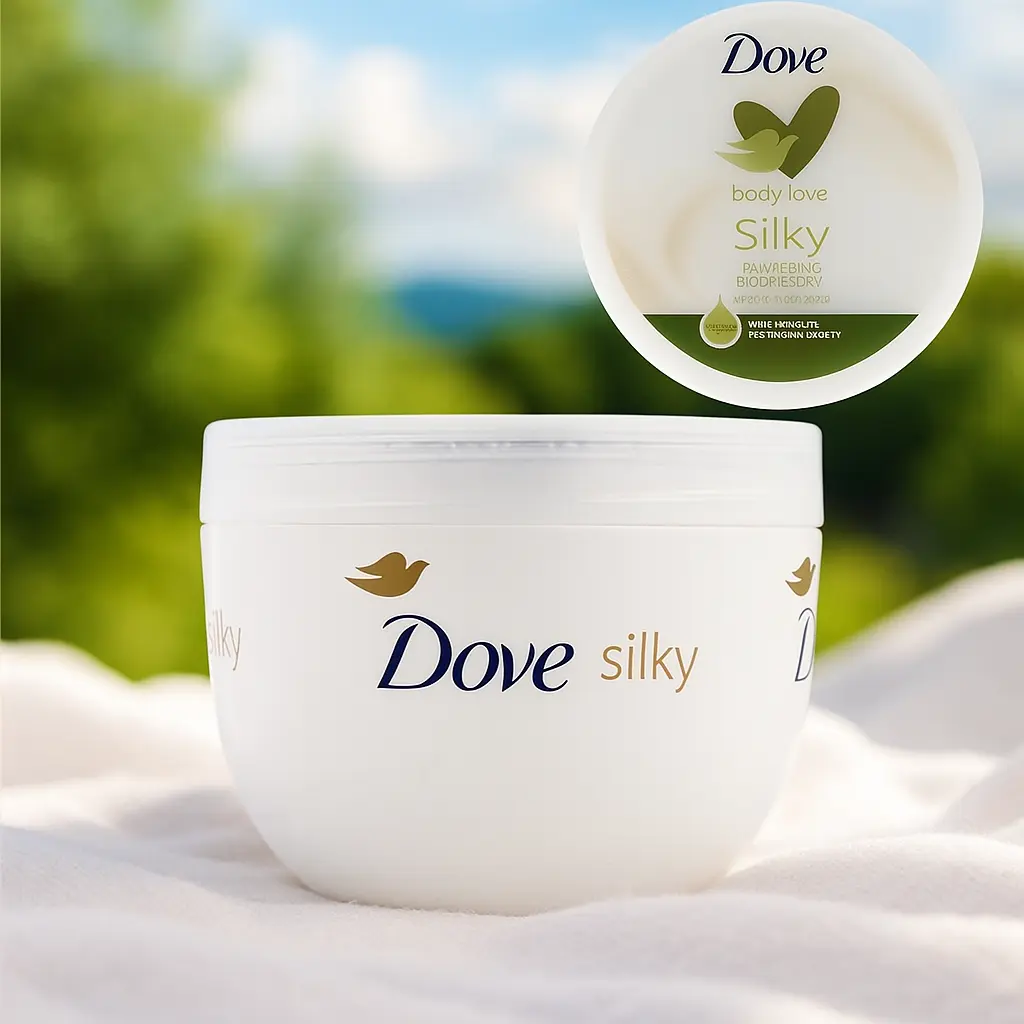 Crème corporelle Silk pour tout le corps 300 ml DOVE