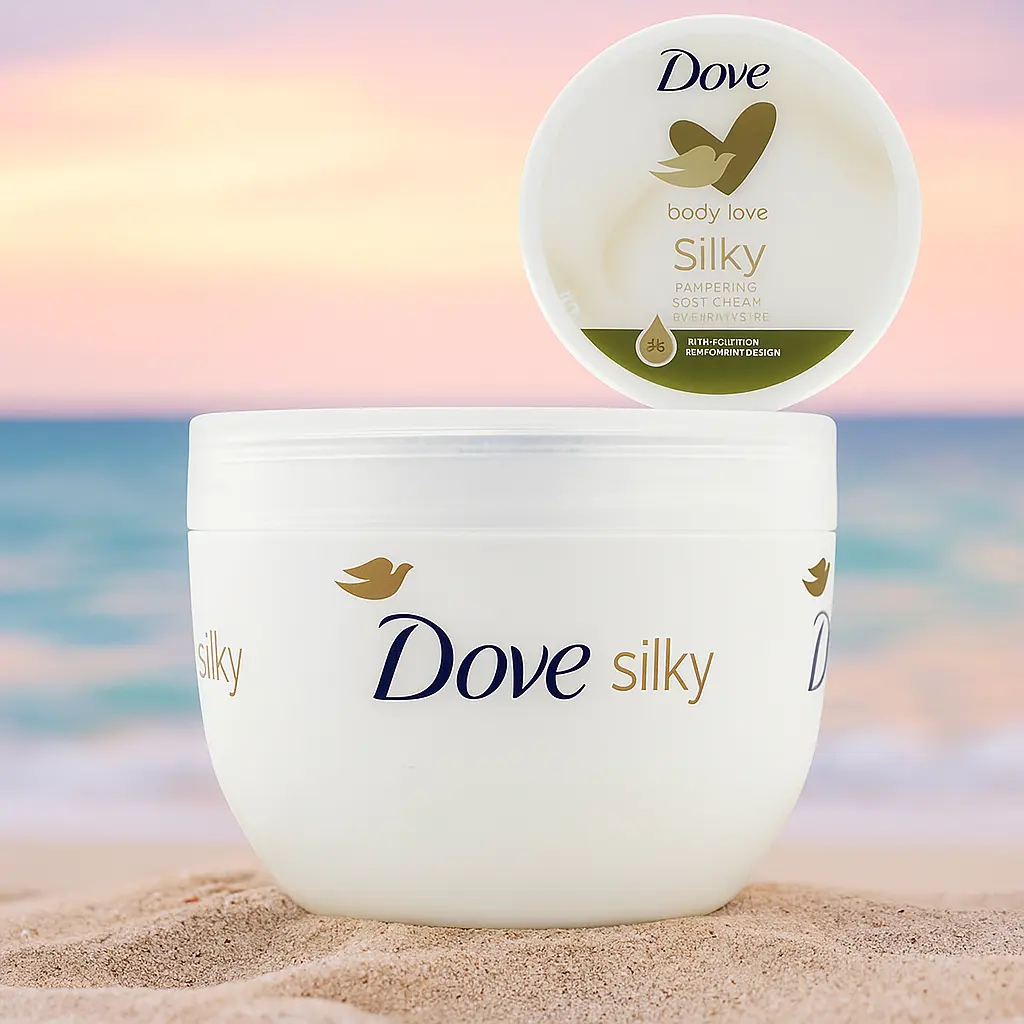 Crème corporelle Silk pour tout le corps 300 ml DOVE