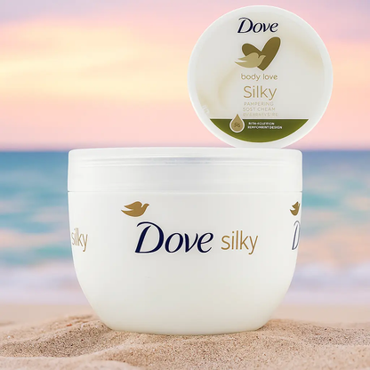 Crème corporelle Silk pour tout le corps 300 ml DOVE