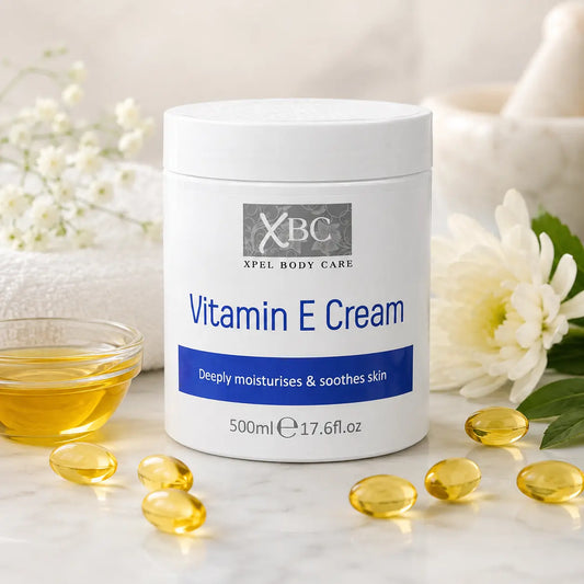 Crème corps vitamine E XBC nourrissante & adoucissante — 500 ml
