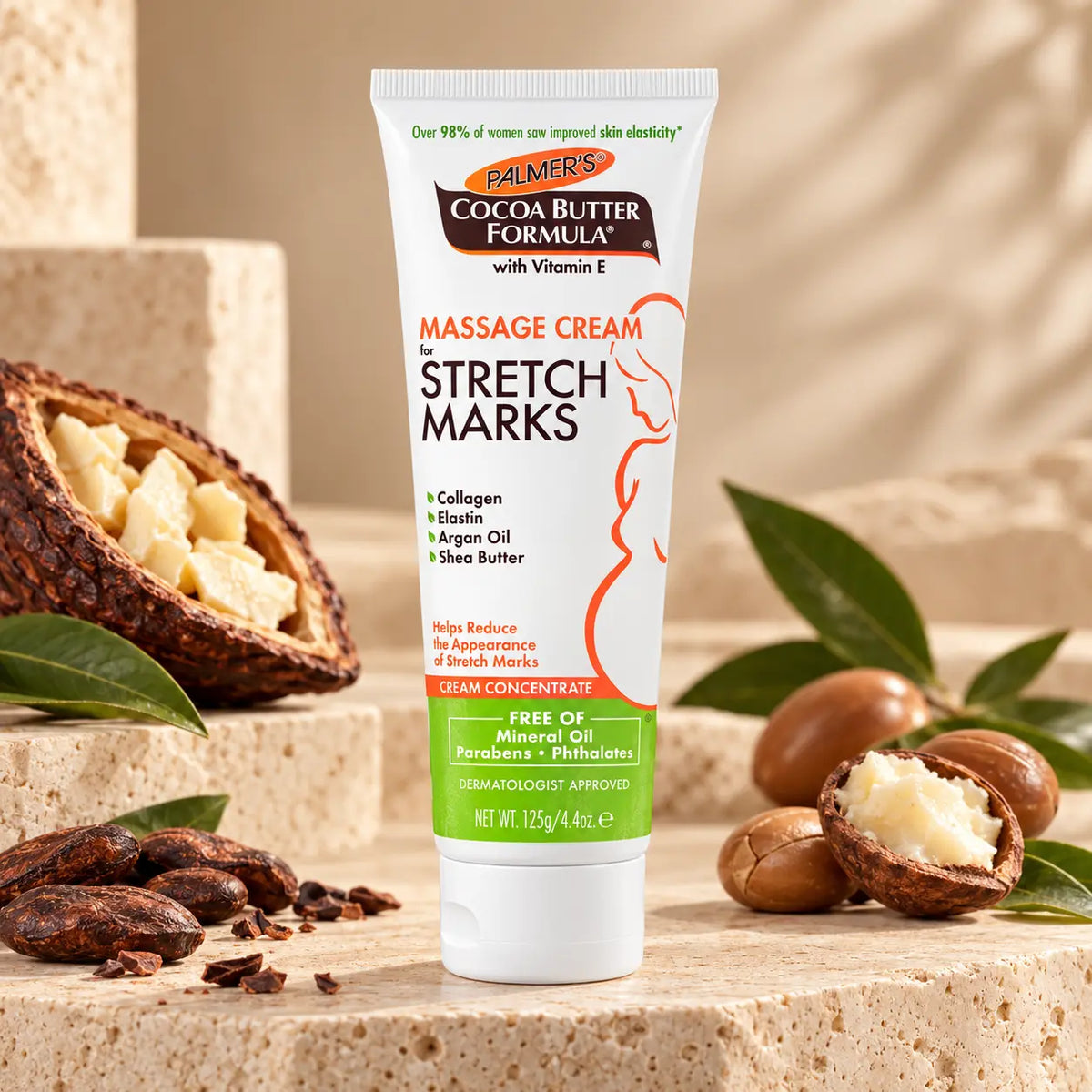 Crème de Massage Anti-Vergetures Palmer's Cocoa Butter — 125 g