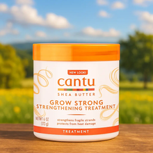 Charger l&#39;image dans la galerie, Crème de croissance beurre de karité 173g (Grow Strong) CANTU
