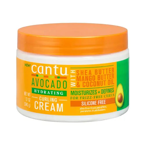 Crème de curling hydratante à l'avocat de Cantu 340 G CANTU