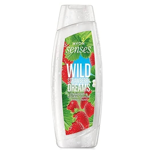 Crème de douche   Wild Strawberry Dreams à la fraise et au yaourt naturel - 500 ml AVON