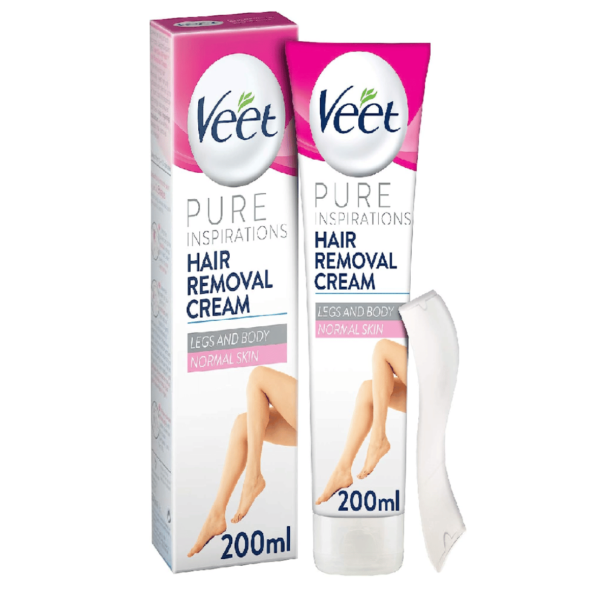 Crème dépilatoire Veet Pure Inspirations - Peau Normale 200 ML VEET