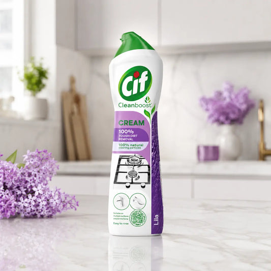 Crème nettoyante abrasive Cif Cleanboost Lila — 500 ml