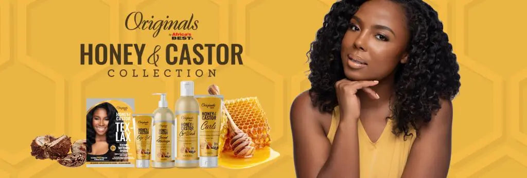 Crème pour boucles MIEL & RICIN 284g (Curls) 284 g AFRICA'S BEST