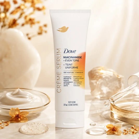 Crème sérum corps Dove niacinamide teint uniforme — 237 ml