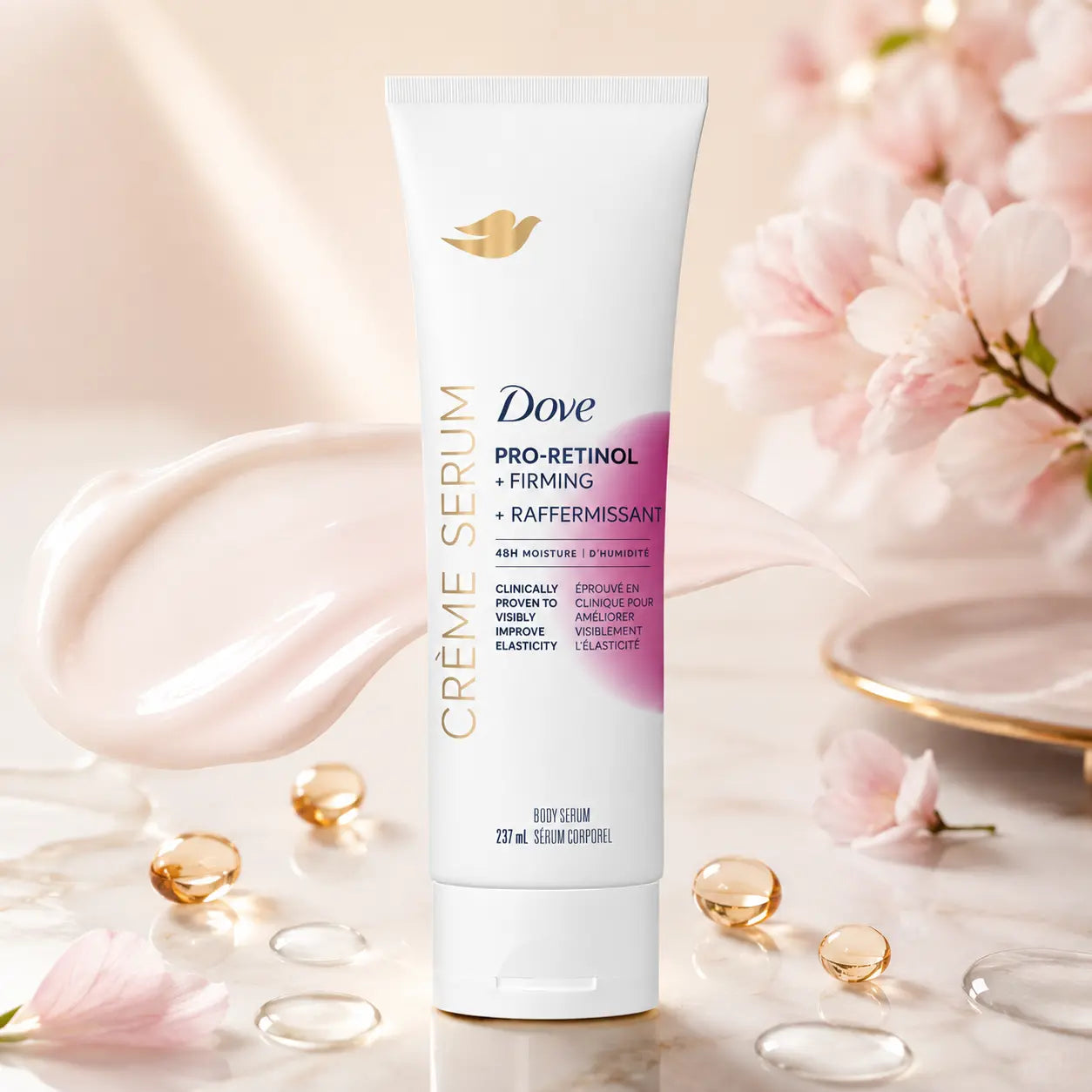 Crème sérum corps Dove pro-rétinol raffermissant — 237 ml