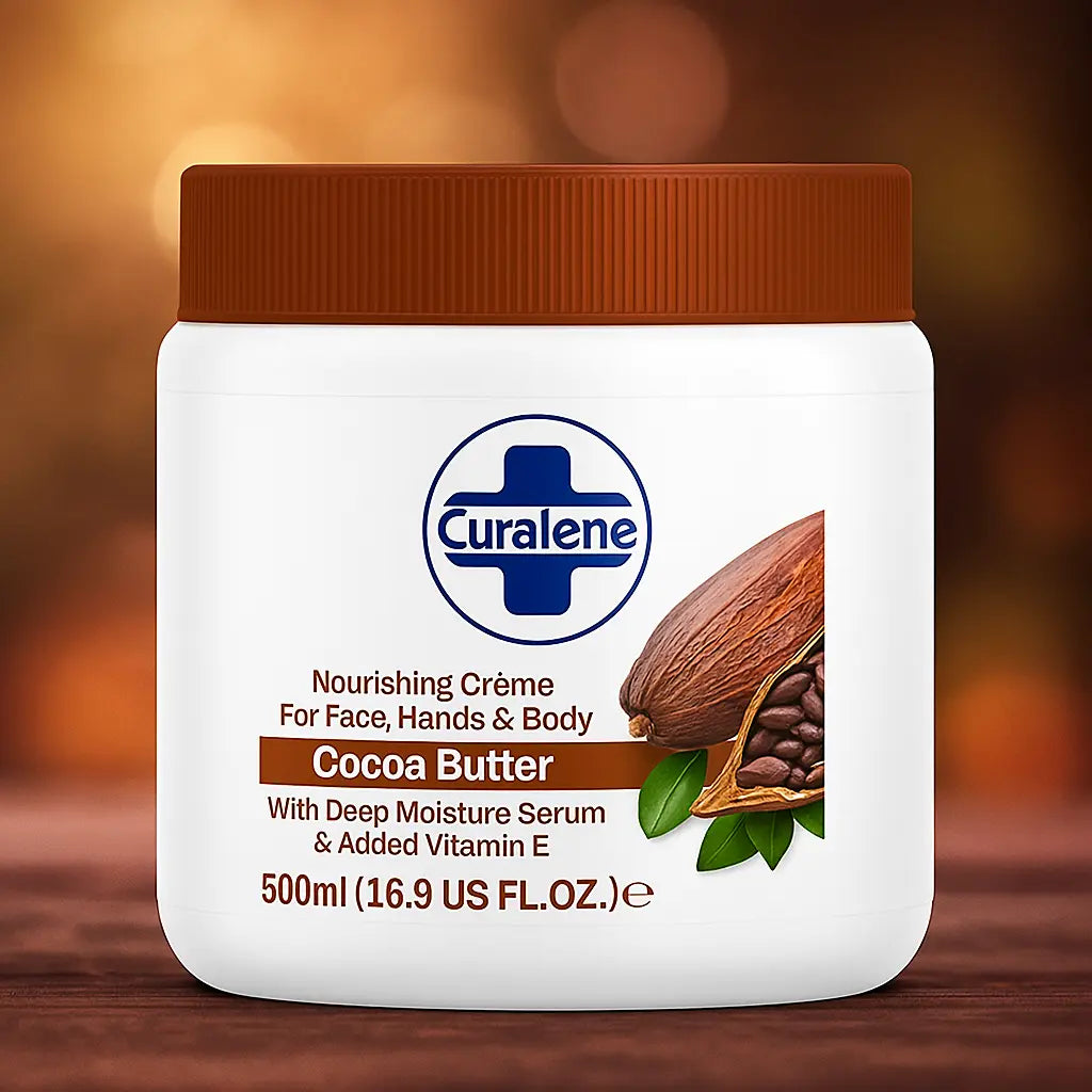 Curalene – Nourishing Crème Cocoa Butter (Vitamine E) – 500 ml CURALENE