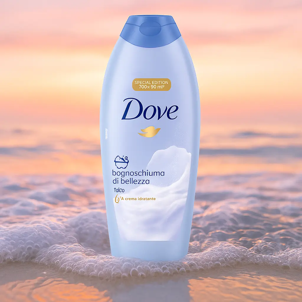 DOVE Talc - Gel douche beauté 750 ml DOVE