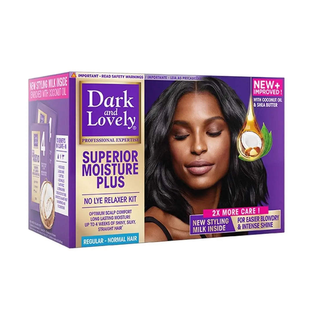 Dark And Lovely Kit de défrisage régulier DARK & LOVELY