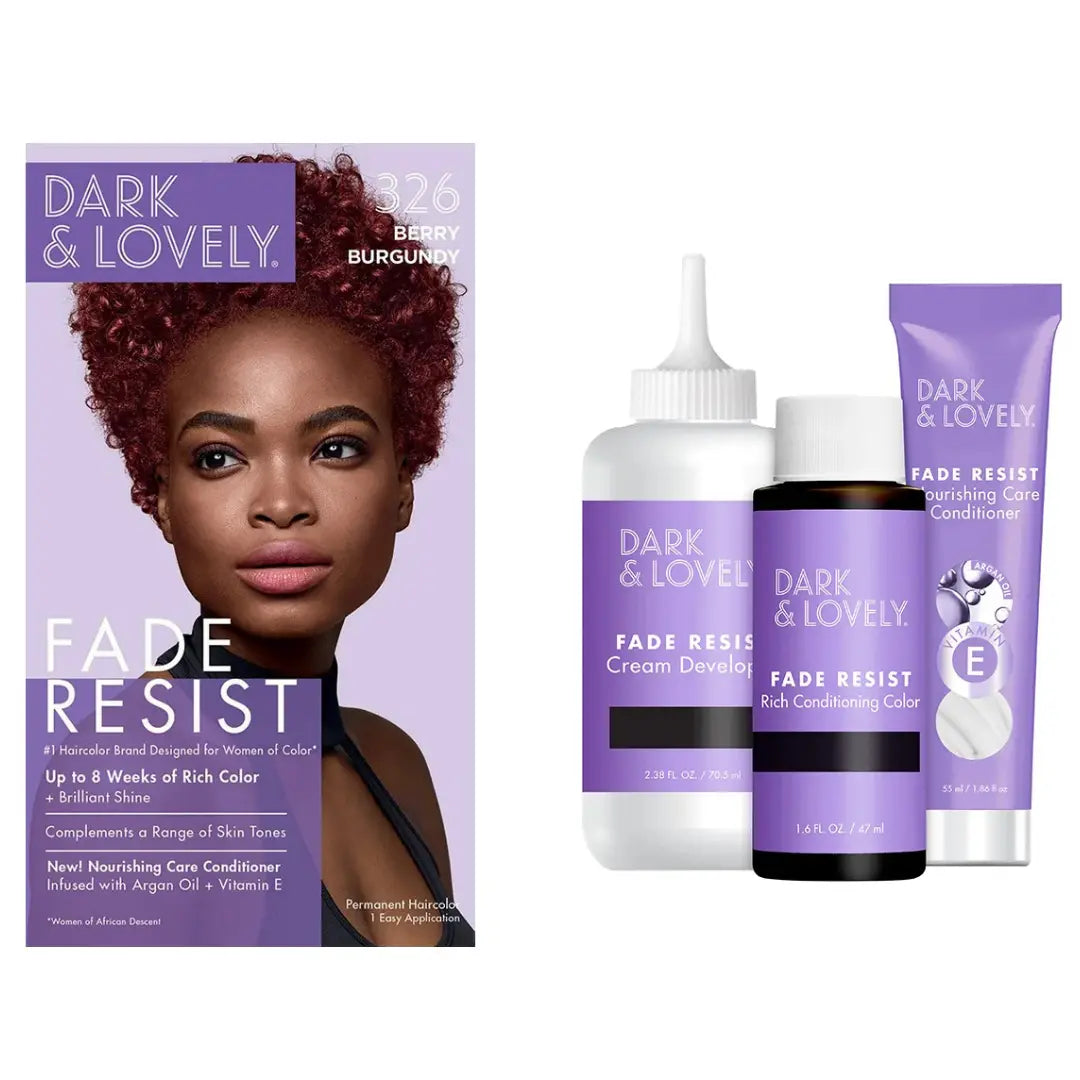 Dark & Lovely Couleur de conditionnement riche résistante à la décoloration 326 DARK & LOVELY