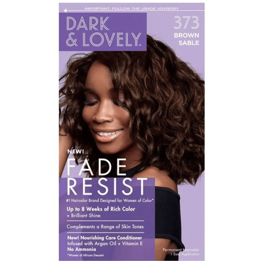 Dark & Lovely Couleur de conditionnement riche résistante à la décoloration 373 DARK & LOVELY