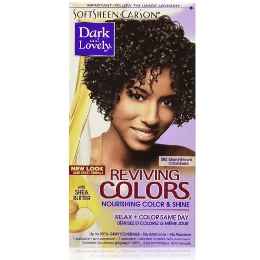 Dark & Lovely Couleur de conditionnement riche résistante à la décoloration 392 DARK & LOVELY