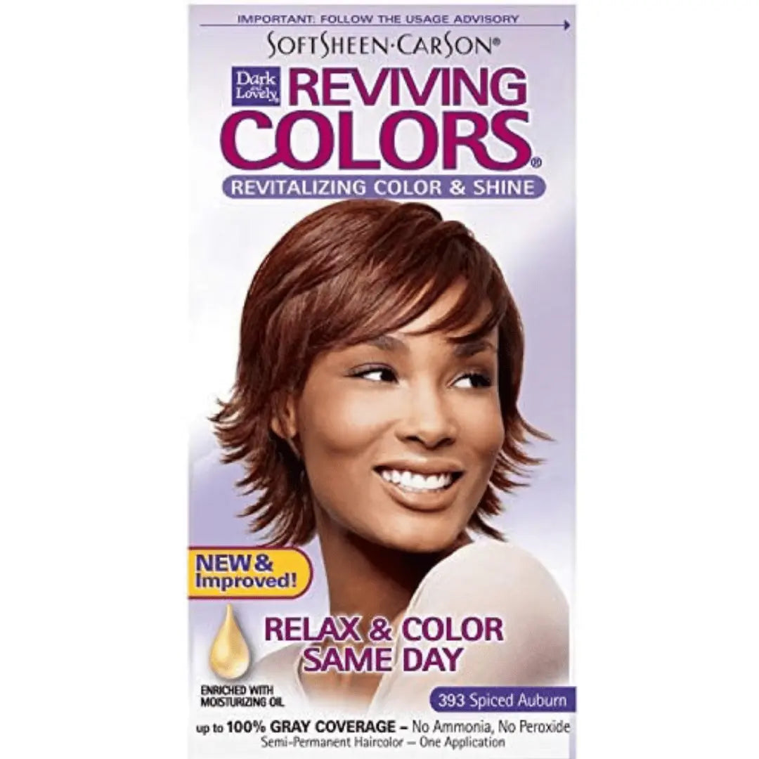 Dark & Lovely Couleur de conditionnement riche résistante à la décoloration 393 DARK & LOVELY