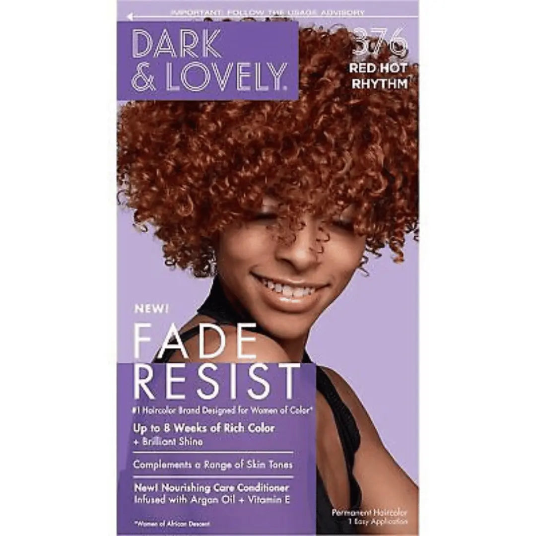 Dark & Lovely Fade Resist Rich Conditioning Hair Color, 376 Red Hot Rhythm DARK & LOVELY COL