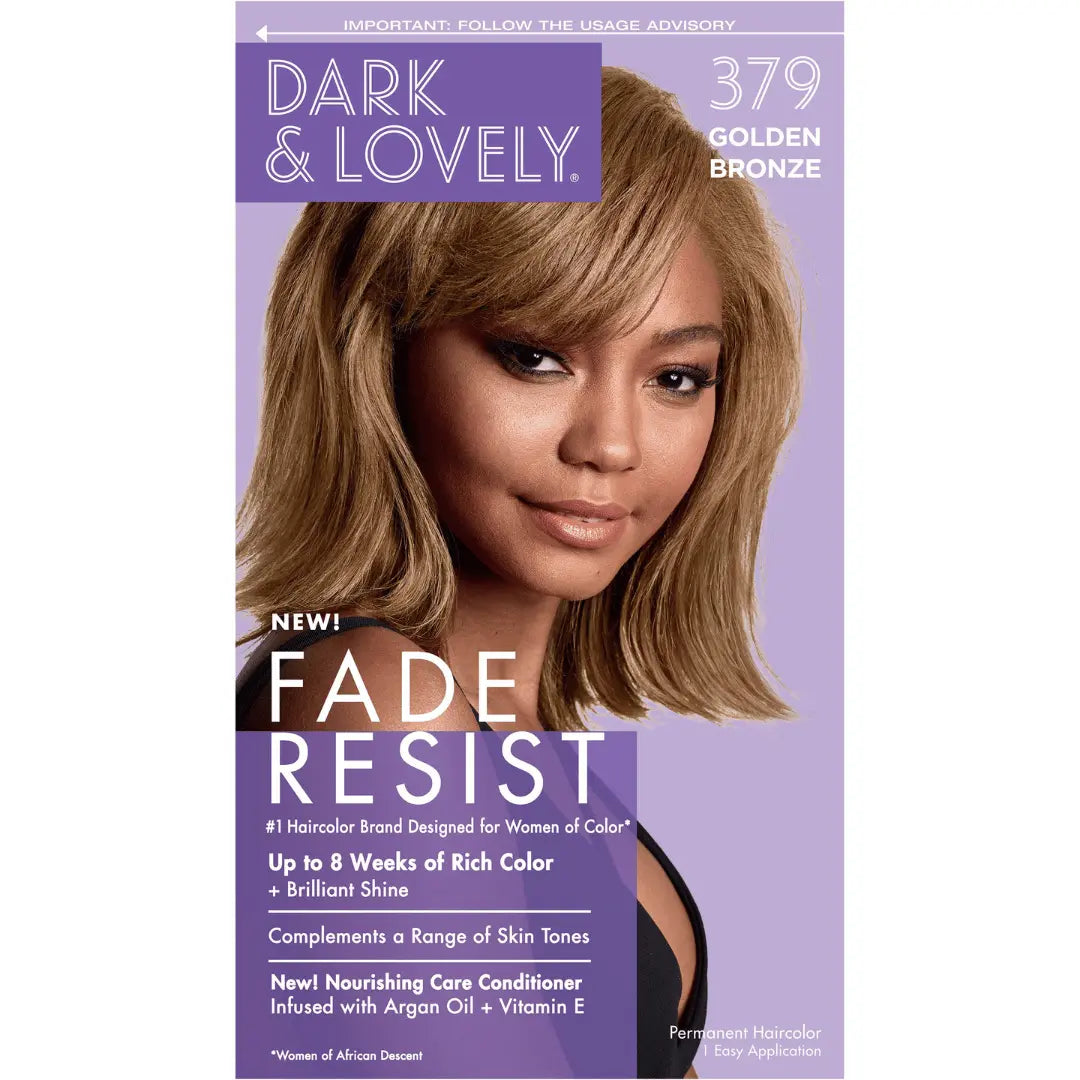 Dark and Lovely Fade Resist Rich Conditioning Color 379 Bronze Dore DARK & LOVELY COL