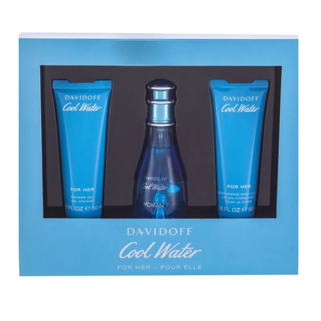 Davidoff Cool Water for Her coffret Eau de toilette DAVIDOFF