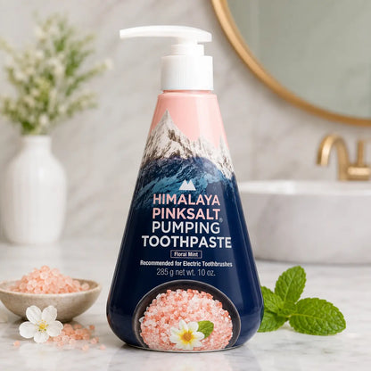 Dentifrice Himalaya Pinksalt Pumping Floral Mint — 285 g