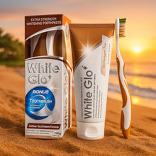Charger l&#39;image dans la galerie, Dentifrice blanchissant White Glo Coffee + Tea Drinkers Formula 150 g WHITE GLO
