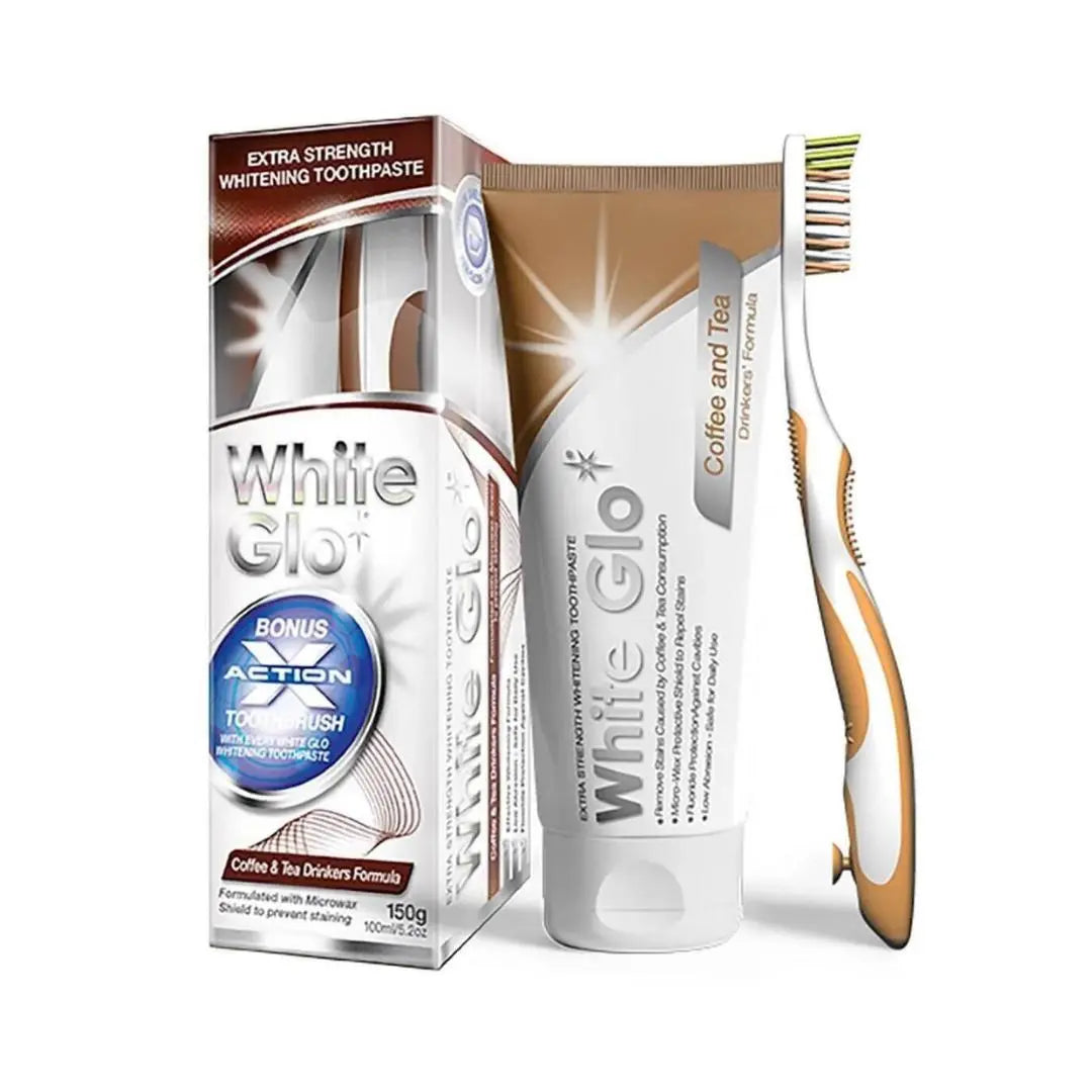 Dentifrice blanchissant White Glo Coffee + Tea Drinkers Formula 150 g WHITE GLO