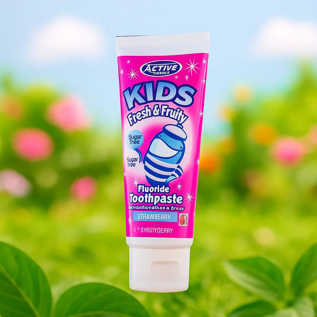 Dentifrice pour enfants sans sucre au parfum de fraise  100 ml BEAUTY FORMULAS