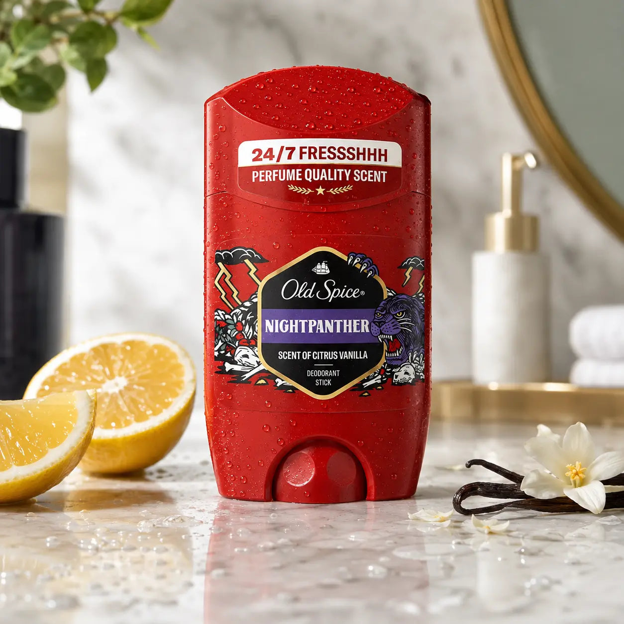 Déodorant Stick Old Spice Nightpanther Citrus Vanille — 50 ml