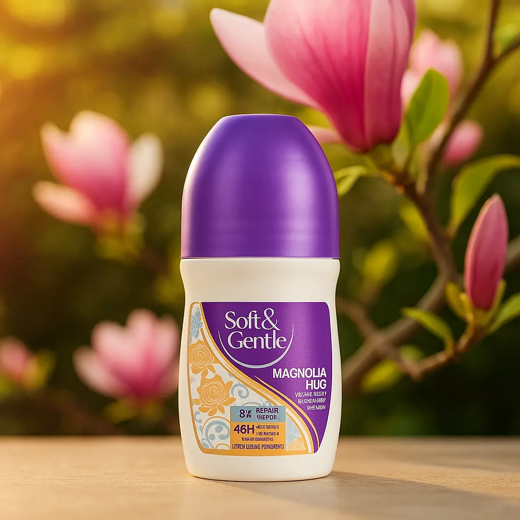 Déodorant anti-transpirant Magnolia Hug Poire & Magnolia 50 ml SOFT & GENTLE