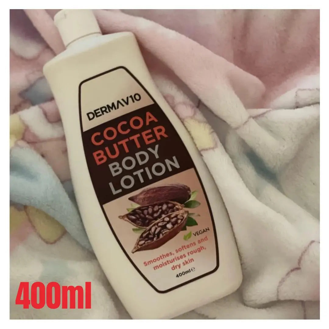 Derma v10 cocoa butter Body Lotion 400 mL DERMAV10