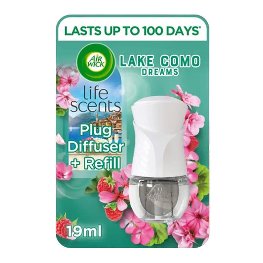 Diffuseur et recharge d'huiles essentielles Air Wick Lake Como Dreams 19 ml AIR WICK