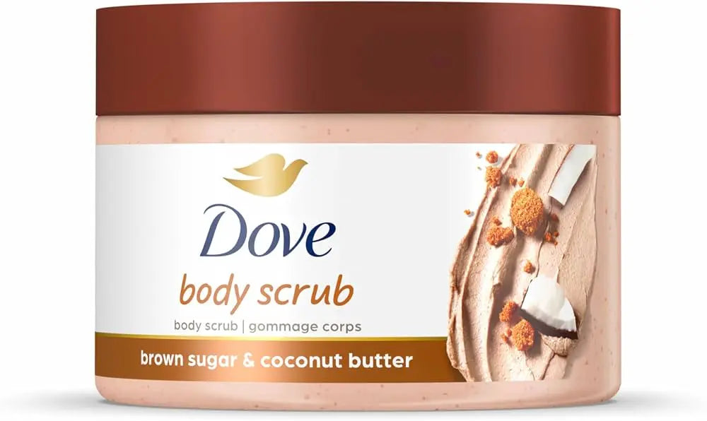 Dove Body Scrub gommage corps sucre brun et beurre de coco