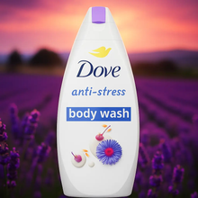Charger l&#39;image dans la galerie, Dove Body Wash Anti-Stress Triple Moisture Serum Camomille bleue et lait d&#39;avoine 450 ml DOVE

