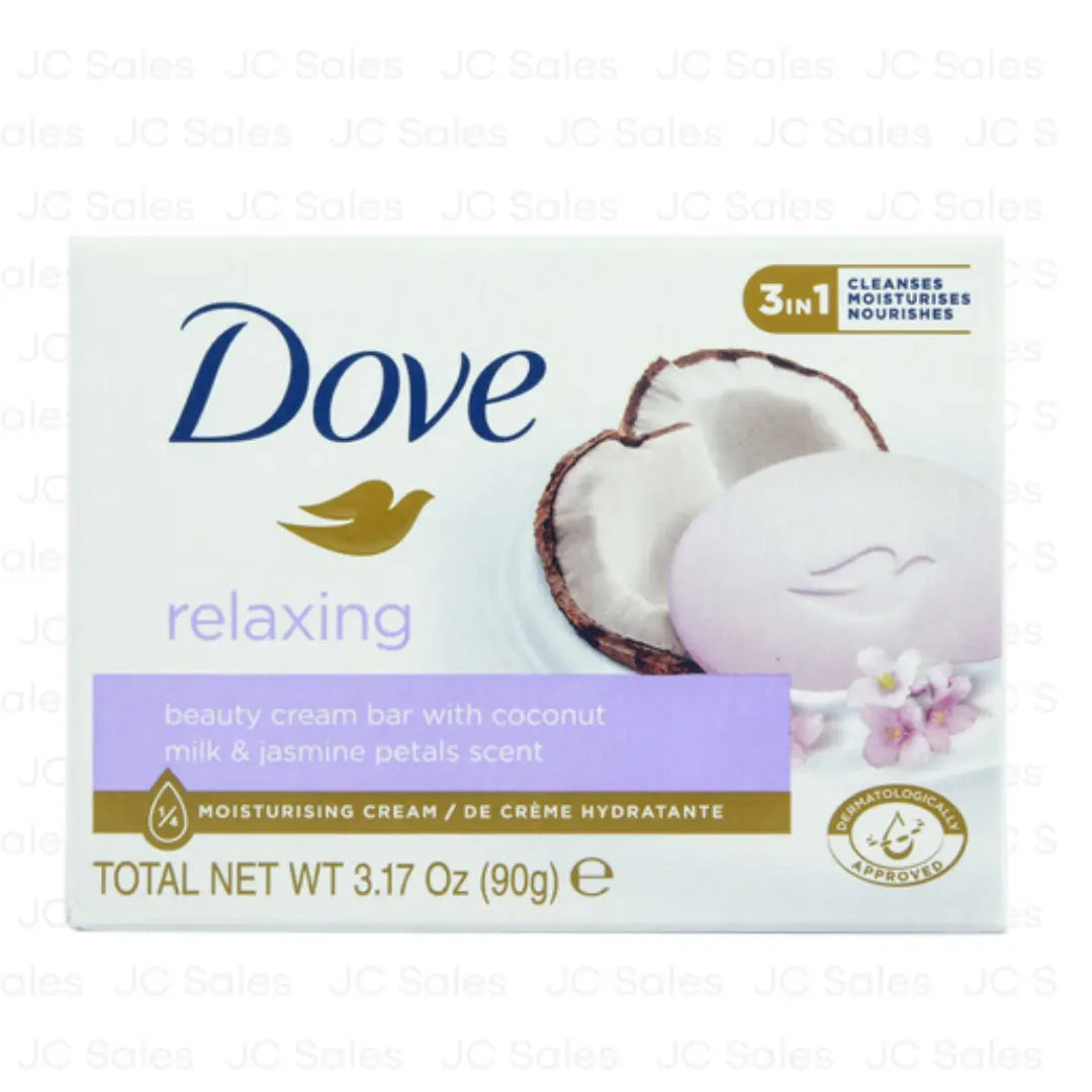 Dove Delicious Care Leche De Coco 4 Savons de 100 G DOVE