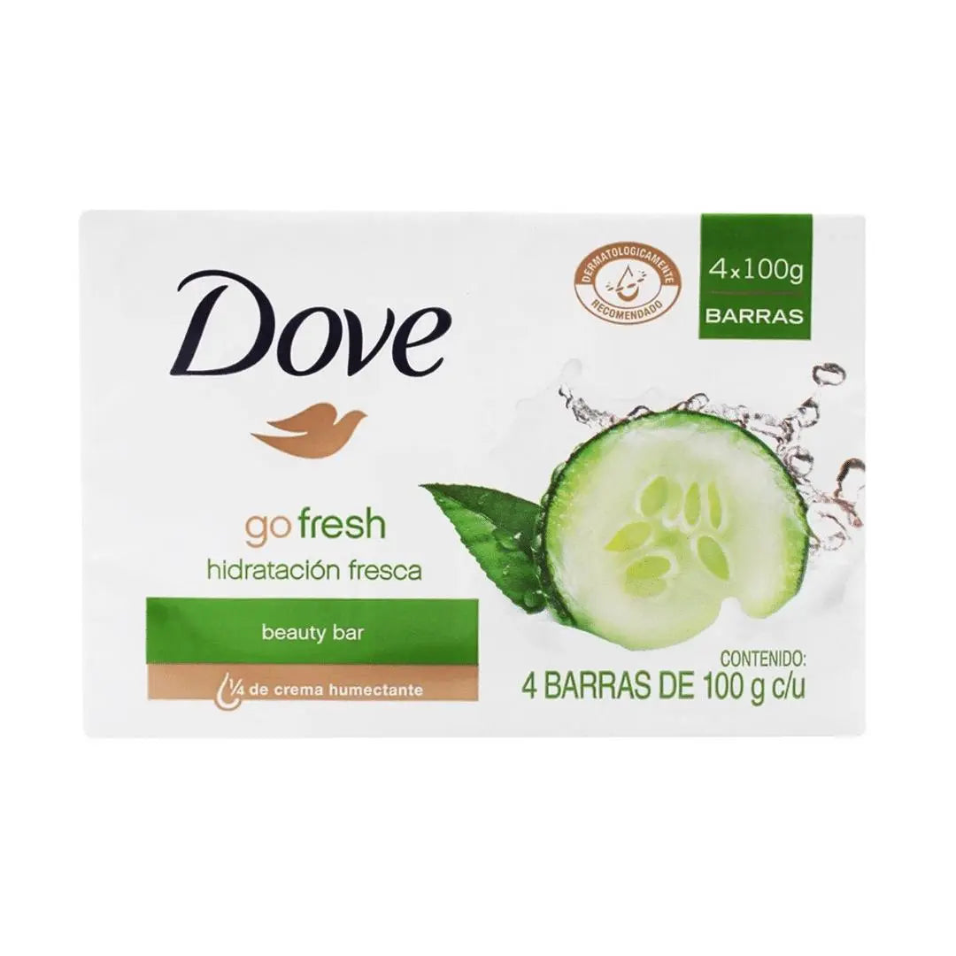Dove Fresh Touch Beauty Cream Bar 100 g X 4 DOVE