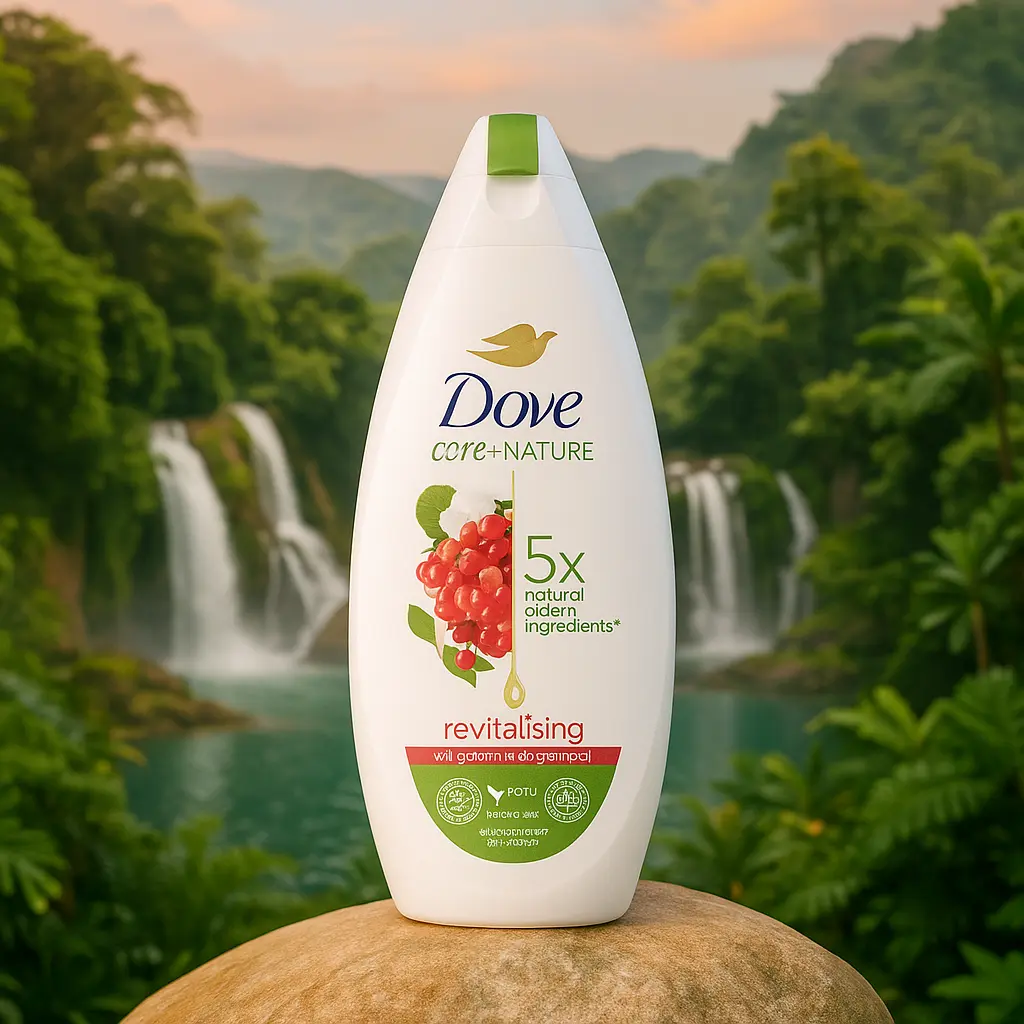 Dove Gel douche Revitalising Ritual Baies de Goji & Camélia 225 ml DOVE