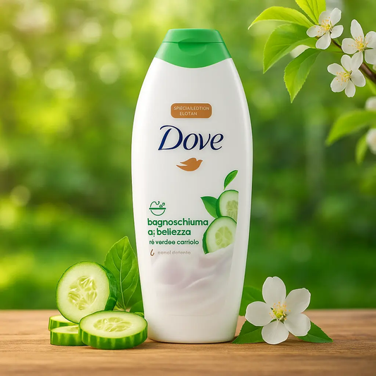 Dove Gel douche bain moussant 2 en 1 Concombre et thé vert 750 ml DOVE
