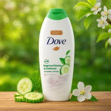 Charger l&#39;image dans la galerie, Dove Gel douche bain moussant 2 en 1 Concombre et thé vert 750 ml DOVE
