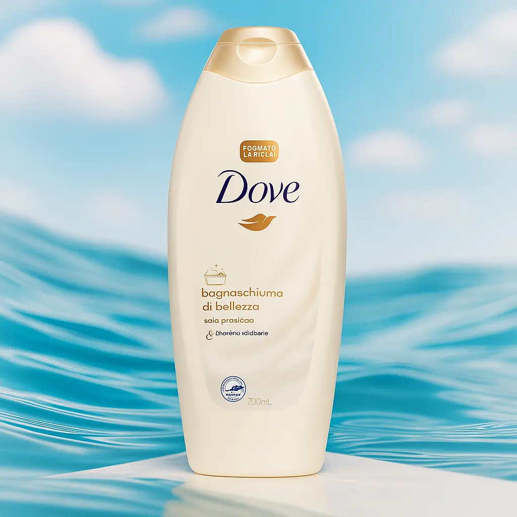 Dove Gel douche bain moussant 2 en 1 Nourishing Silk 750 ml DOVE