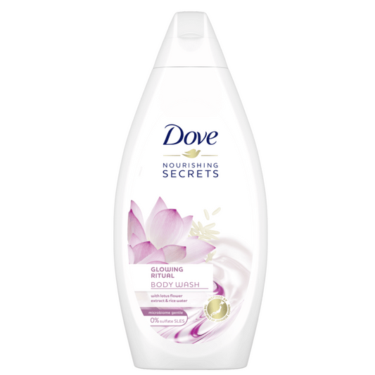 Dove Glowing Ritual Gel Douche - Fleur de Lotus et Riz 500 ml DOVE