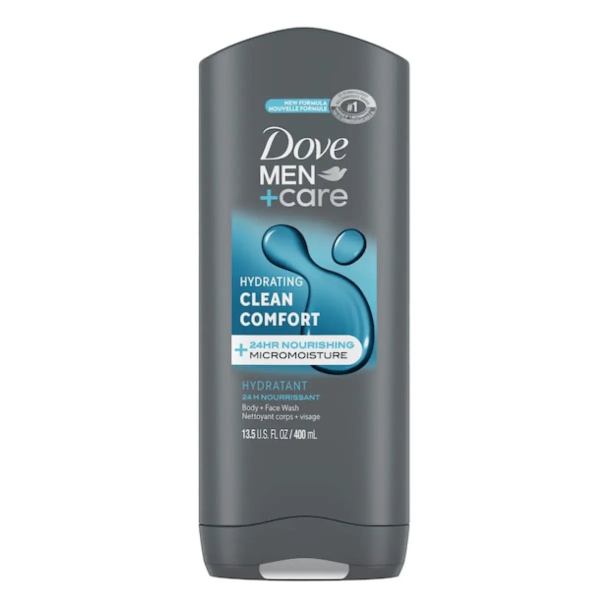 Dove Nettoyant pour le corps et le visage  Men+Care Nettoyant hydratant DOVE