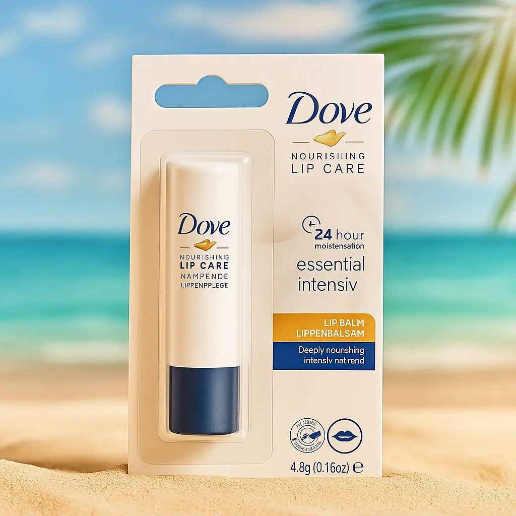 Dove Nourishing Lip Care Baume à Lèvres Essentiel 4.8g. DOVE