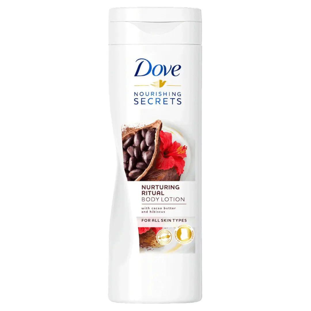 Dove Nurturing Ritual Lotion pour le corps au beurre de cacao et à l’hibiscus - 400ml DOVE
