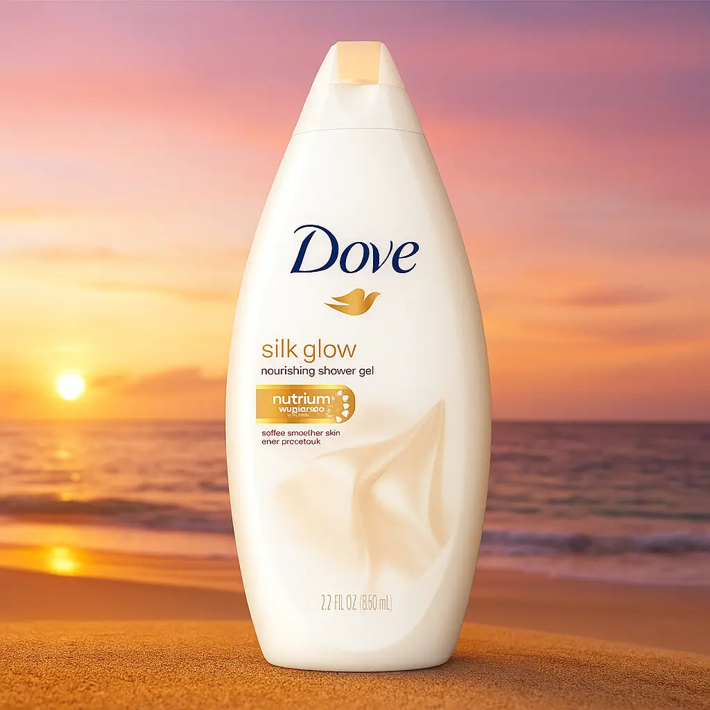 Dove Silk Glow Body Wash 500ml DOVE