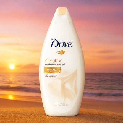 Dove Silk Glow Body Wash 500ml DOVE