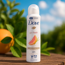 Charger l&#39;image dans la galerie, Dove g o Fresh Deodorant Anti Transpirant Parfum de pamplemousse et de citronnelle 250 ML DOVE
