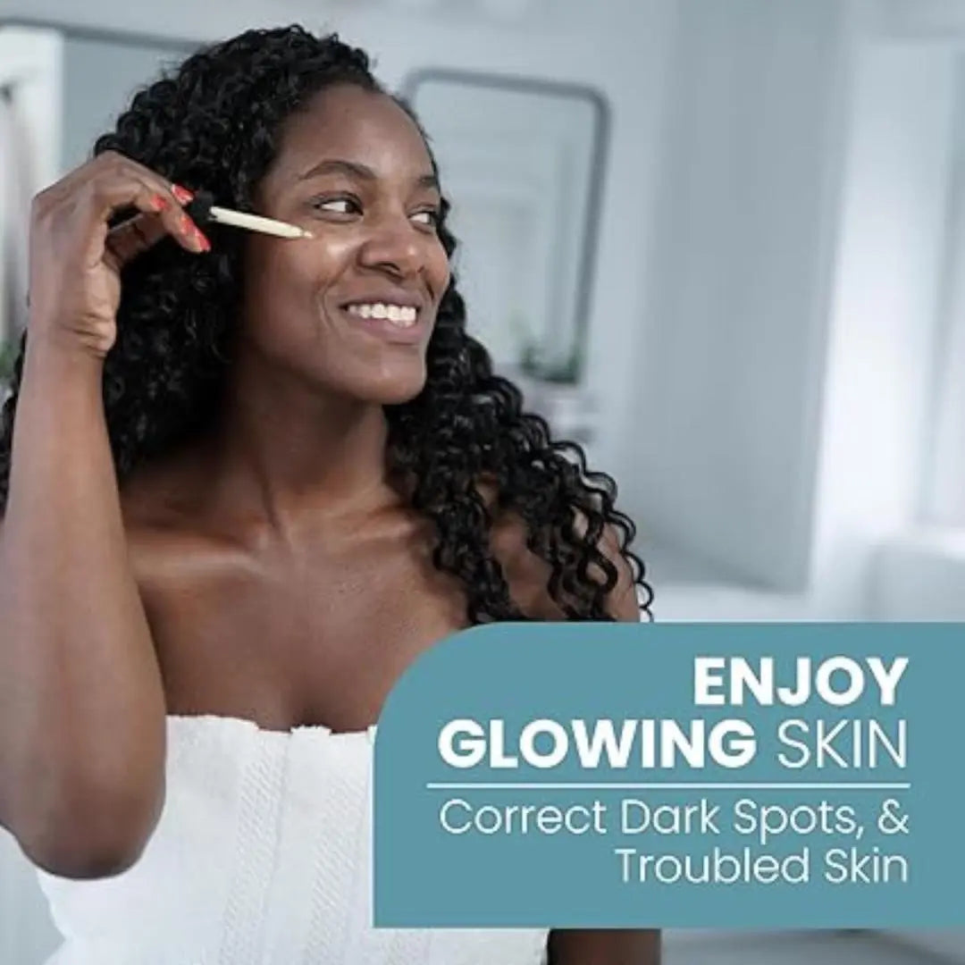 EVA Sérum à la vitamine C Plus avec sérum à l'acide hyaluronique, rétinol, niacinamide et acide salicylique  pour le visage - Anti-âge EVA