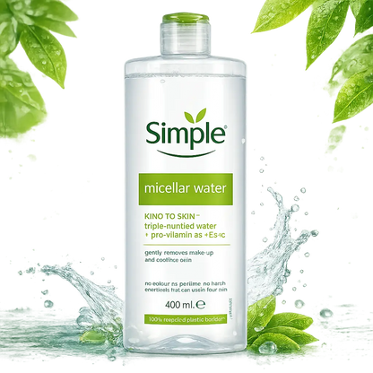 Eau Micellaire Démaquillante Simple Peaux Sensibles — 400 ml
