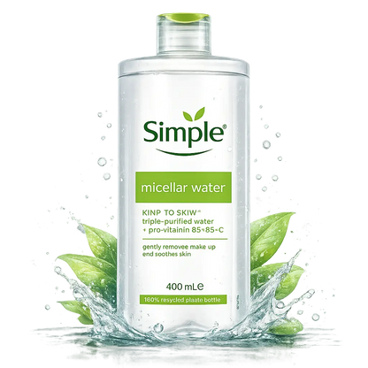 Eau Micellaire Démaquillante Simple Peaux Sensibles — 400 ml