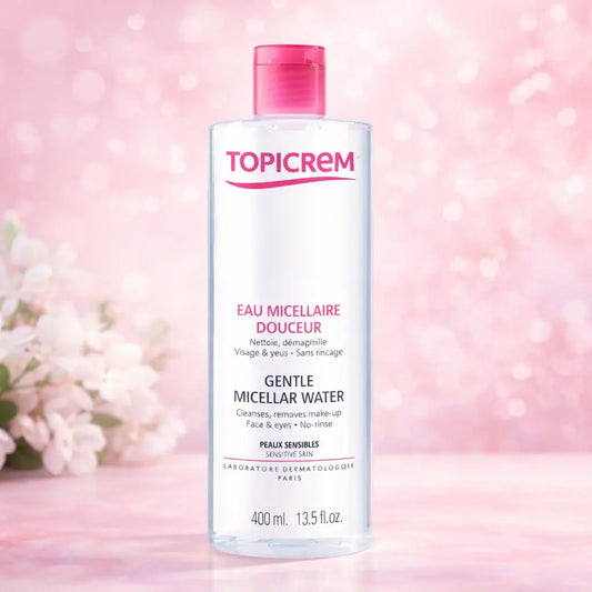 Eau Micellaire Douceur Topicrem Peaux Sensibles — 400 ml